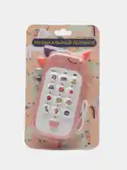 Коралловый меланж детский развивающий телефон, музыкальный
