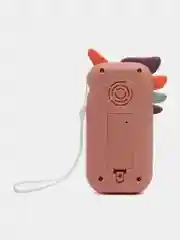Коралловый меланж детский развивающий телефон, музыкальный