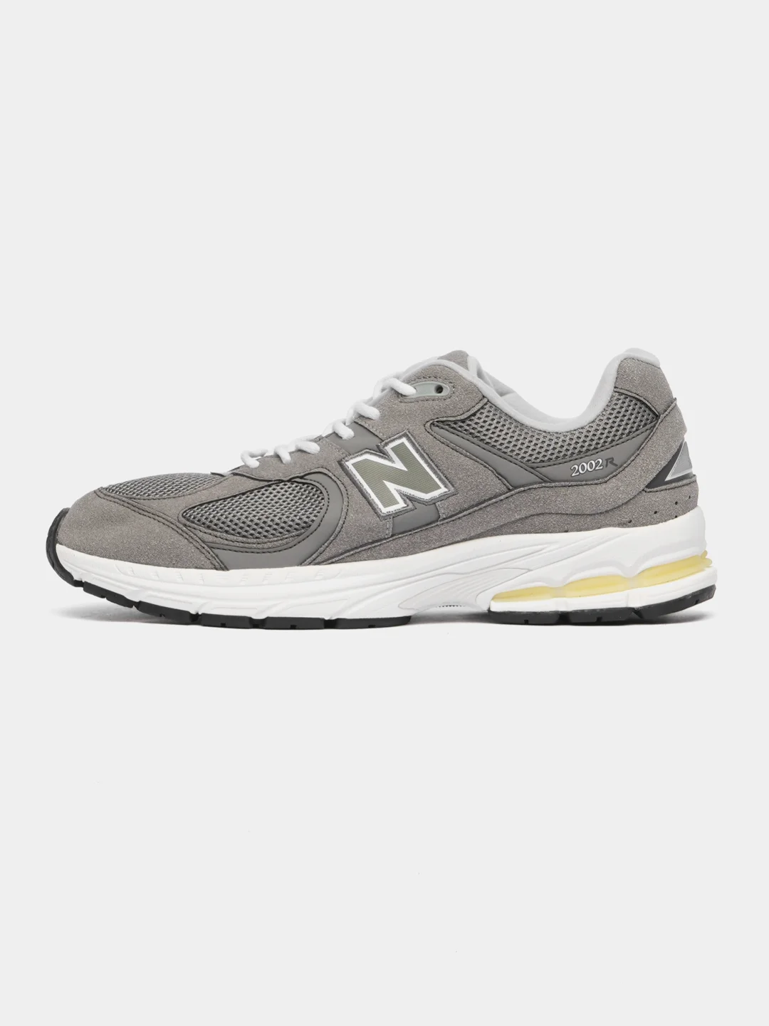 Серый мужские кроссовки с логотипом New Balance 2002R
