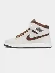 Коричневый кроссовки женские высокие Nike, Air Jordan