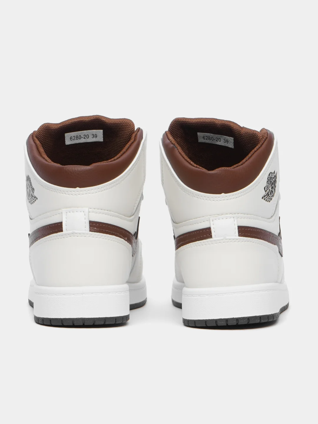 Коричневый кроссовки женские высокие Nike, Air Jordan