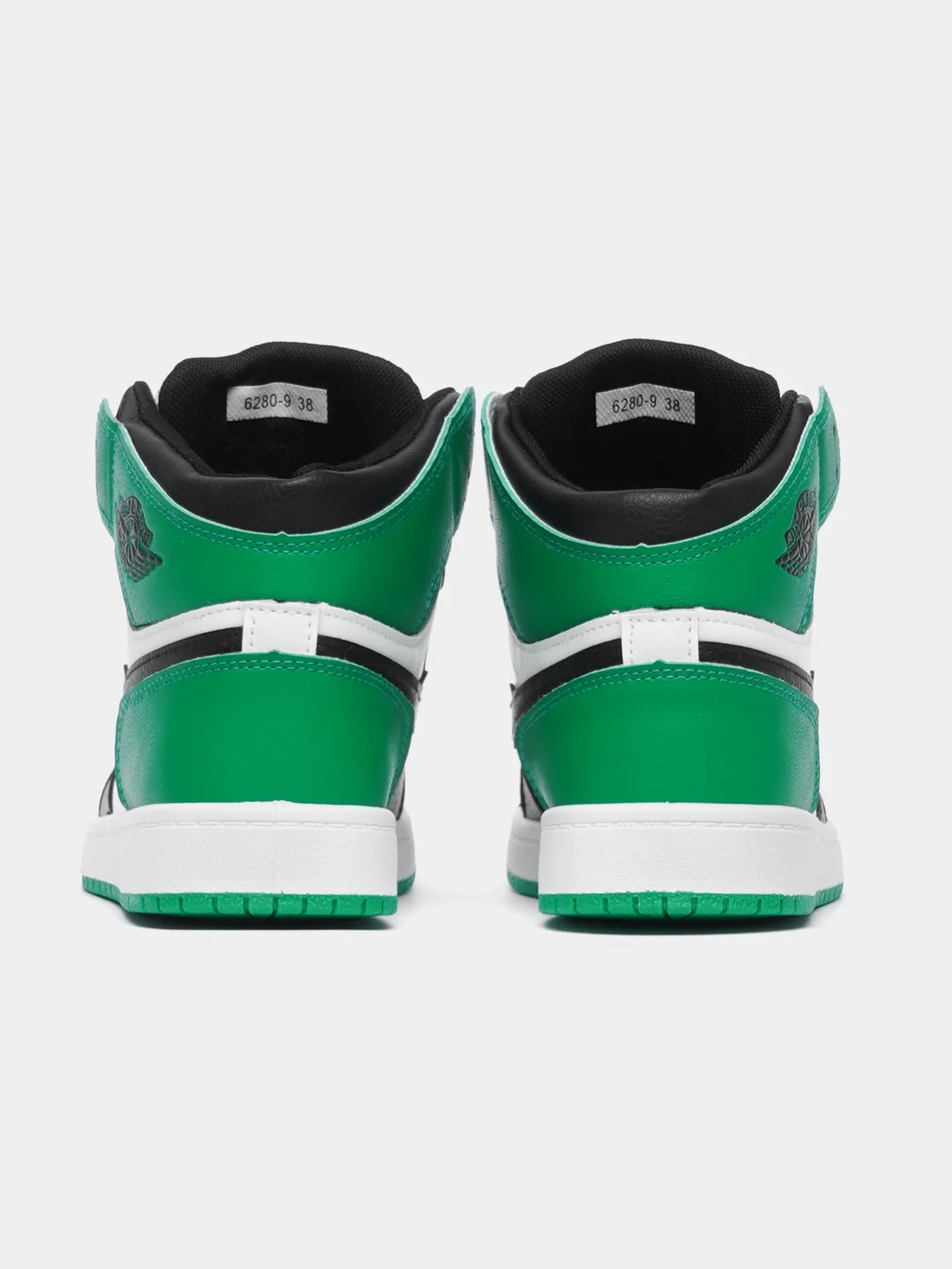 Зеленый кроссовки женские высокие Nike, Air Jordan
