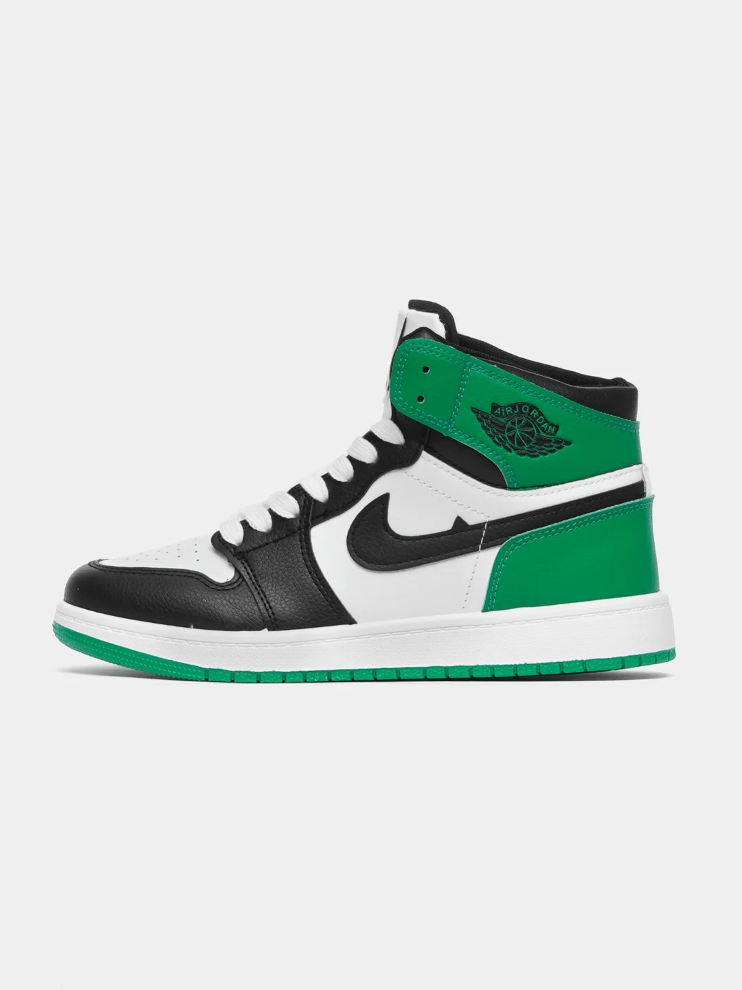 Зеленый кроссовки женские высокие Nike, Air Jordan