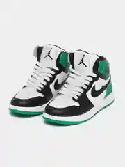 Зеленый кроссовки женские высокие Nike, Air Jordan