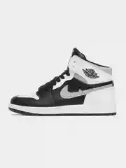 Серый меланж кроссовки женские высокие Nike, Air Jordan