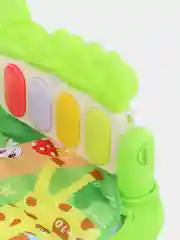 Зеленый детский развивающий игровой музыкальный коврик