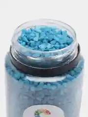Голубой мраморная крошка разных цветов, 200 г