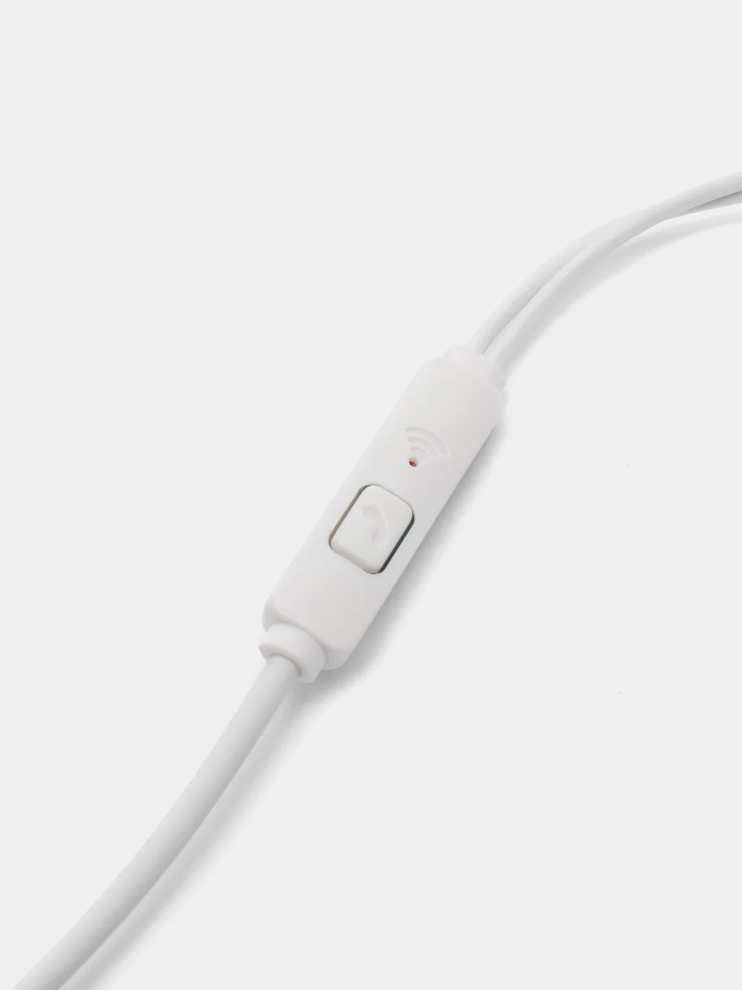 Наушники с микрофоном проводные вакуумные, с разъемом AUX 3.5 mm Jack