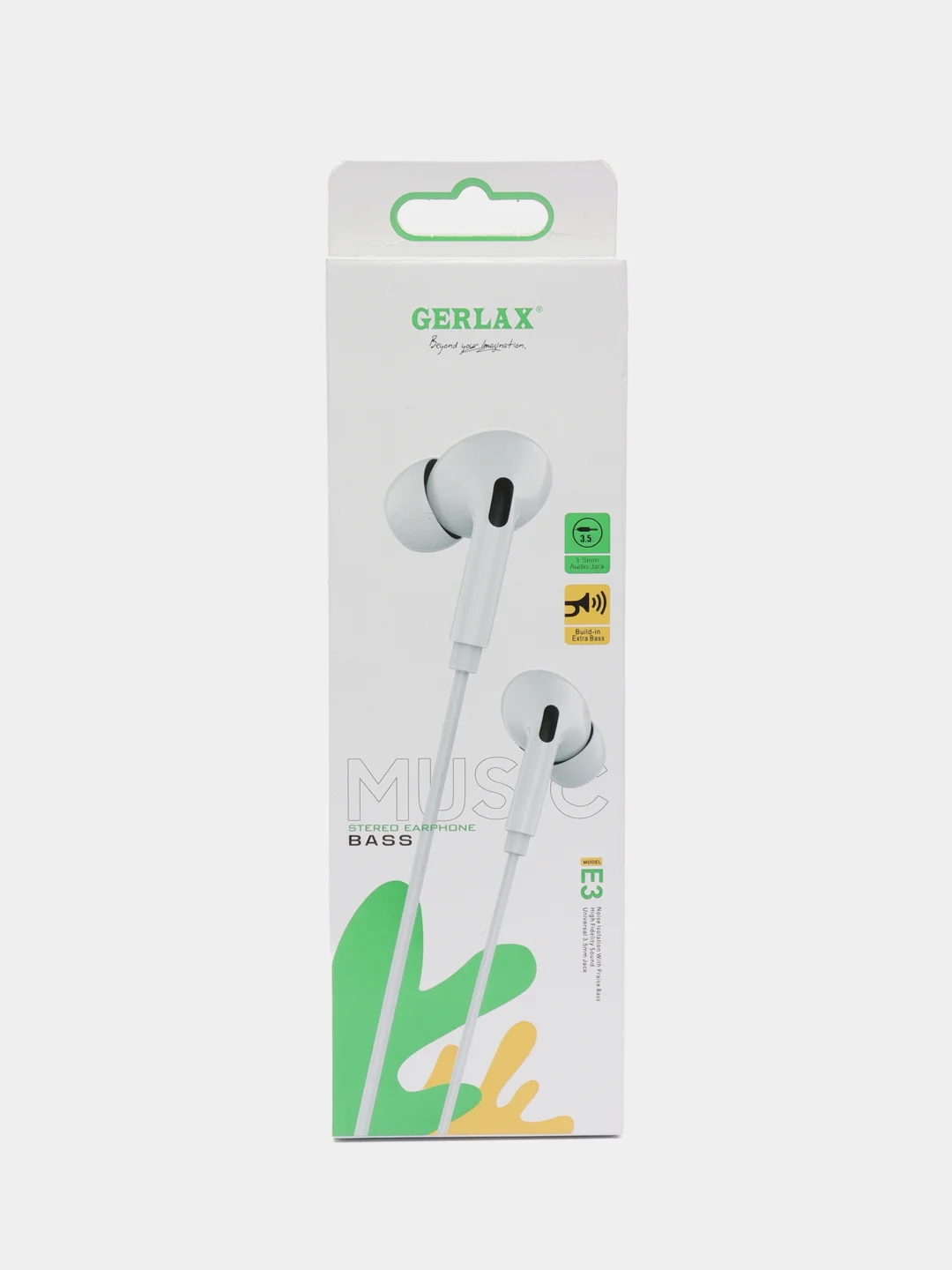 Наушники с микрофоном проводные вакуумные, с разъемом AUX 3.5 mm Jack