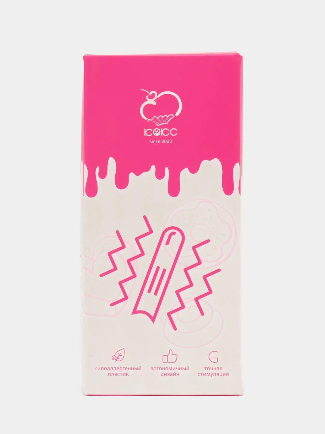 Вибратор для девушек и женщин Keks Duo Pink, женский, для клитора, водонепроницаемый