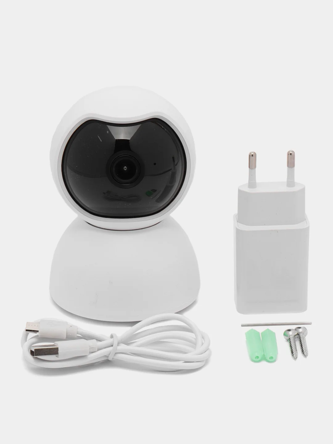 Домашняя поворотная IP-Камера няня V390 (WI-FI)