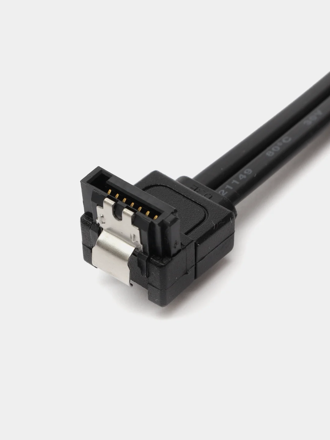Кабель SATA 3.0 для передачи данных Г-образный