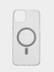 Магнитный силиконовый противоударный чехол MagSafe (Магсейф) для iPhone