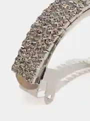 Серебряный заколка для волос