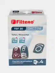 Мешки-пылесборники Filtero TEF 20 Экстра, для пылесосов Tefal, Rowenta, синтетические