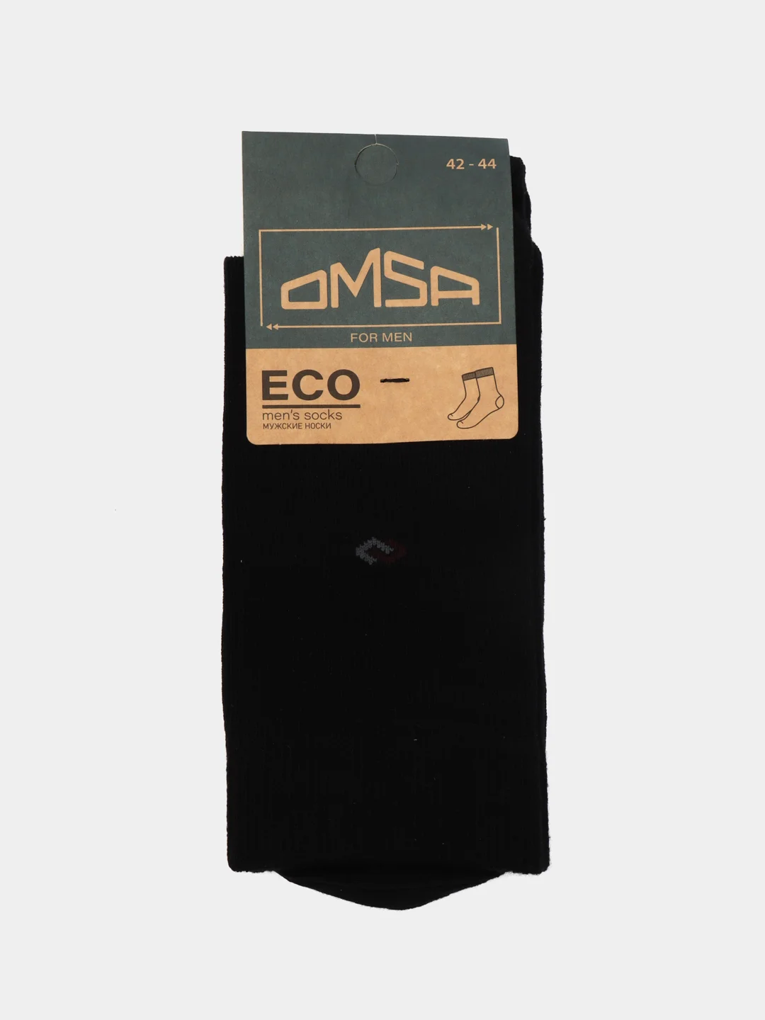 Черный носки мужские Omsa ECO 408