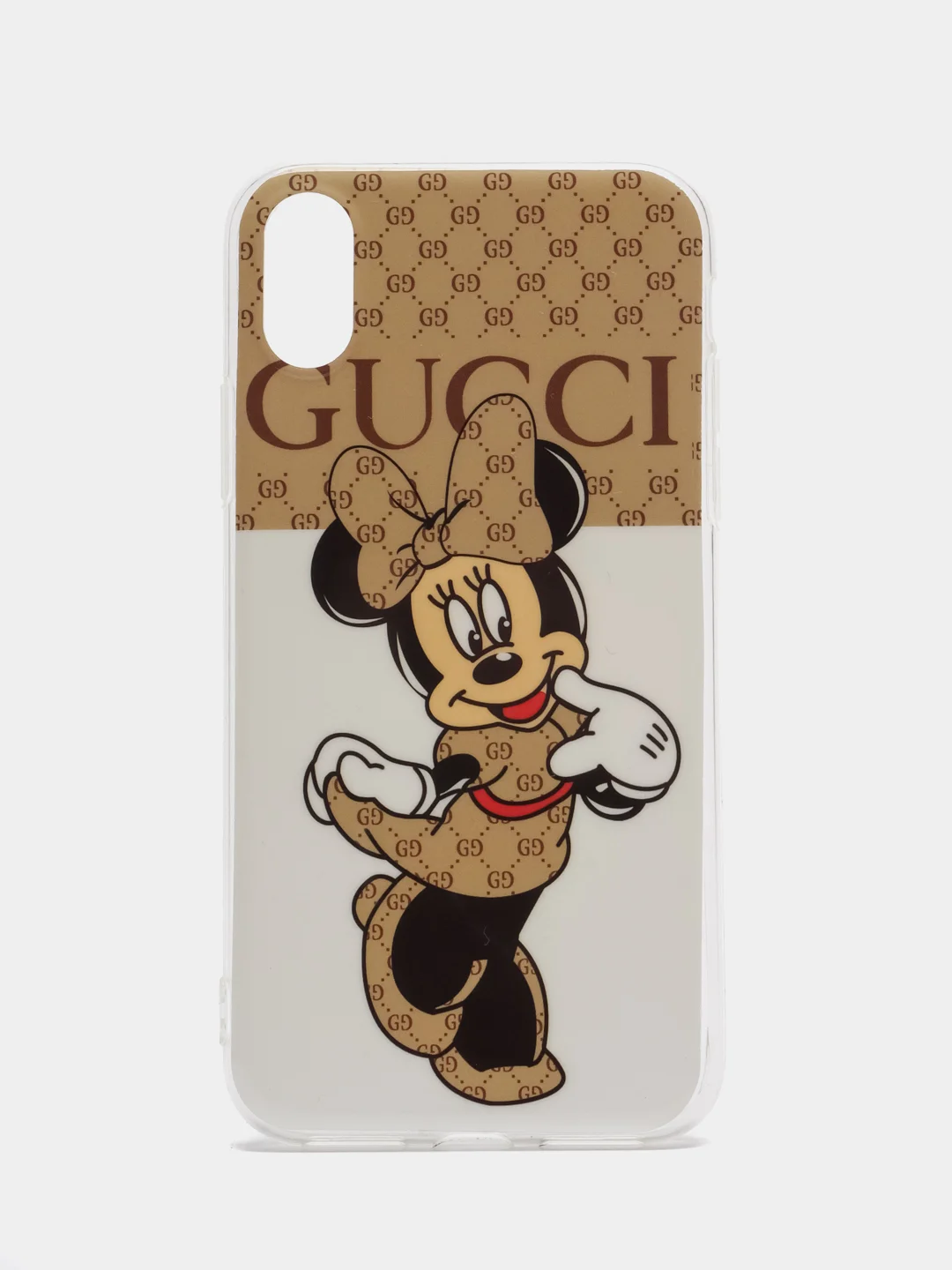 Желтый чехол для iPhone X, XS