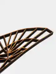 Бежевый декоративные 3D птицы на стену  / Панно настенное / Декоративная 3D картина