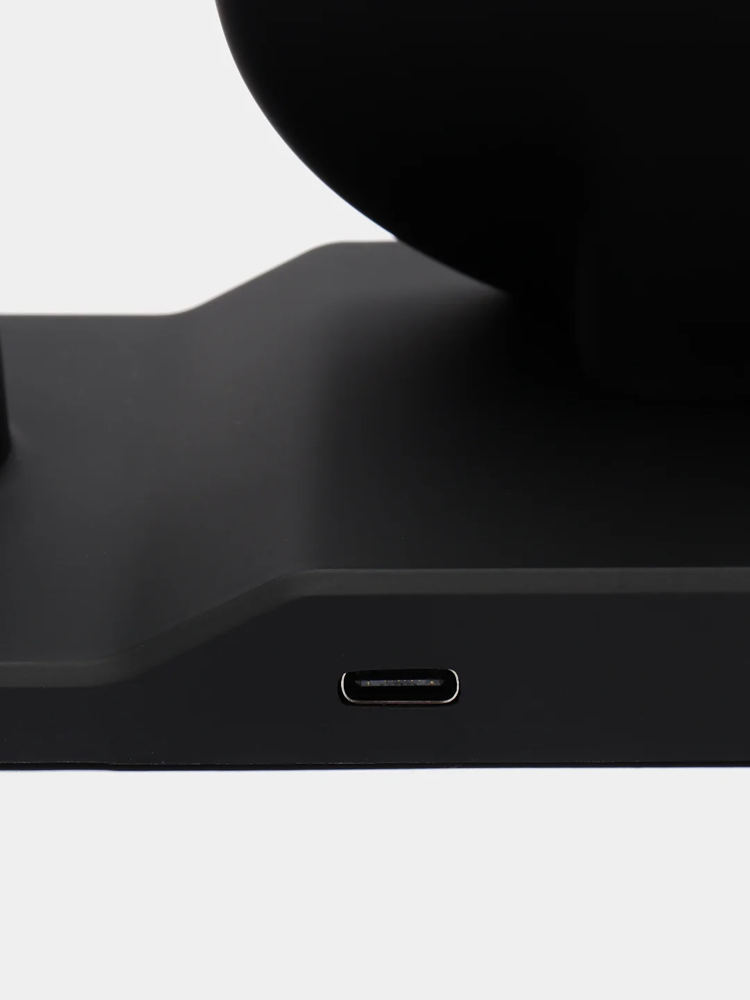 Черный беспроводное зарядное устройство Wireless Fast Charger 3 in 1