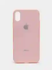 Розовый чехол для iPhone X, XS