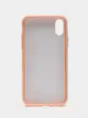 Розовый чехол для iPhone X, XS