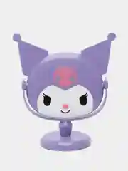 Фиолетовый зеркало настольное аниме Куроми, зеркальце Kuromi одностороннее, зеркало косметическое