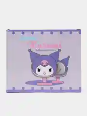 Фиолетовый зеркало настольное аниме Куроми, зеркальце Kuromi одностороннее, зеркало косметическое