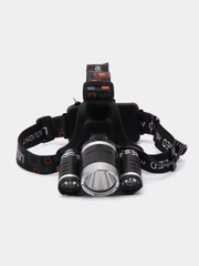 Налобный фонарь аккумуляторный 3хCREE XM-L T6