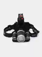 Налобный фонарь аккумуляторный 3хCREE XM-L T6