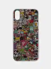 Бежевый чехол для iPhone X, XS