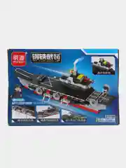 Хром конструктор машина Спорт кар, танк, корабль,вертолет с фигуркой 350-435 деталей