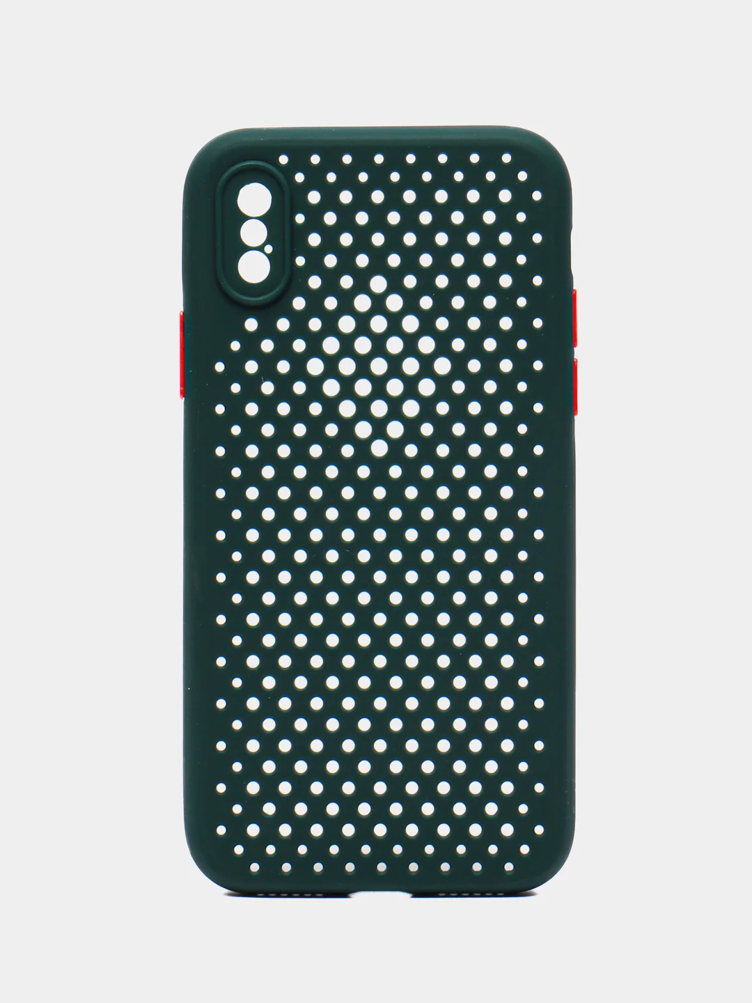 Зеленый чехол для iPhone X, XS