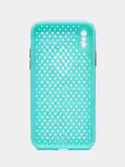 Бирюзовый чехол для iPhone X, XS