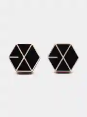 Серьги-пусеты EXO, деревянные