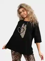 Хром женская футболка с длинным рукавом, большие размеры