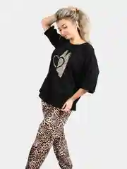 Хром женская футболка с длинным рукавом, большие размеры