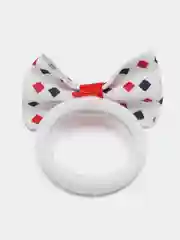 Белый бантик