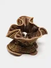 Карамельный резинка бархатная, 1 штука