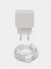 Блок питания для iPhone, 25w, с быстрой зарядкой, с кабелем Type-C - lightning, зарядка