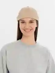 Бежевый кепка без козырька