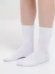 Носки длинные, белые