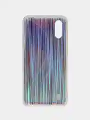 Фиолетовый чехол Samsung Galaxy A01 / M01, Самсунг Галакси А01 / М01 силиконовый с мраморным рисунком