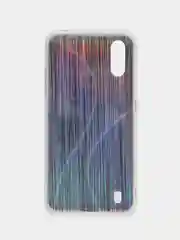 Индиго чехол Samsung Galaxy A01 / M01, Самсунг Галакси А01 / М01 силиконовый с мраморным рисунком