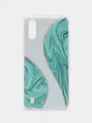 Морской чехол Samsung Galaxy A01 / M01, Самсунг Галакси А01 / М01 силиконовый с мраморным рисунком