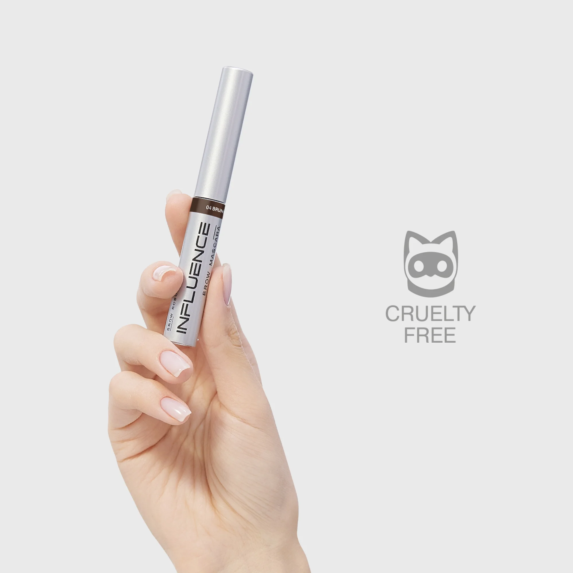 Тушь для бровей Brow robot Influence Beauty, тон 04