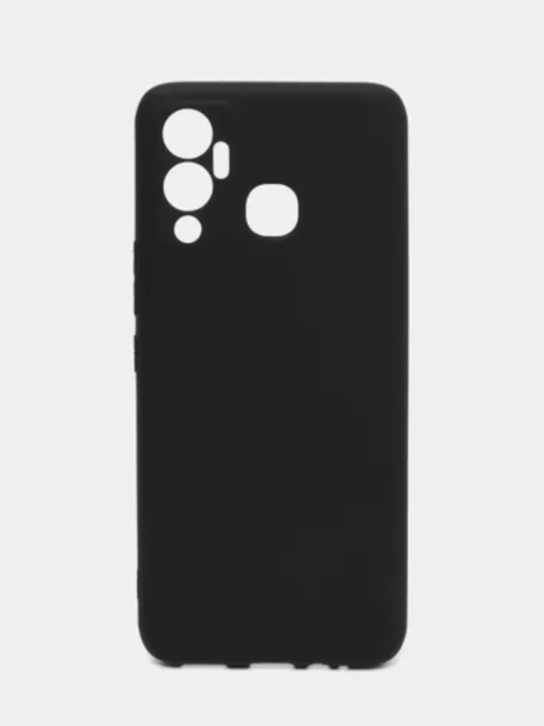 Угольный чехол черный Infinix Hot 20i, Hot 12Play, Zero 30 / Инфиникс Хот 20ай Хот 12 Плэй, Зеро 30