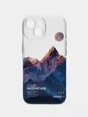 Вишнёвый чехол для iPhone (Айфон) 11, 12, 13, Pro, Pro Max, 14, 15, Pro, Pro Max