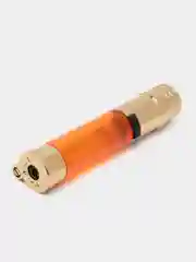 Оранжевый зажигалка газовая, автогенка "Кристалл"