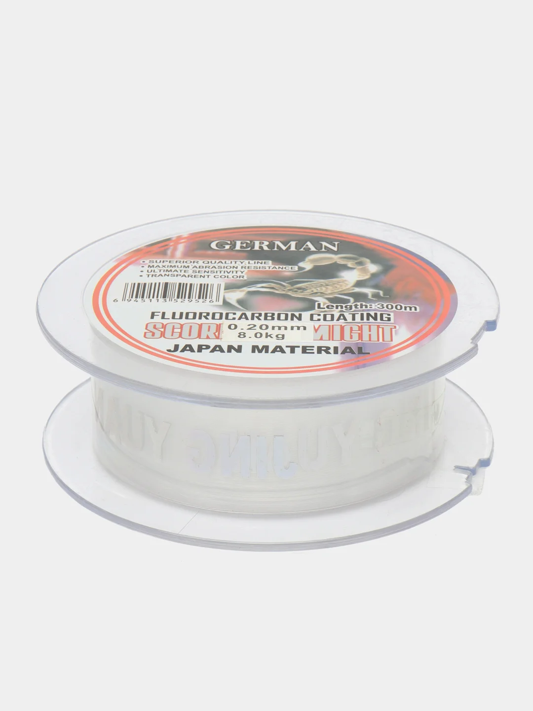 Леска рыболовная GERMAN SCORPION Fluorocarbon  300м