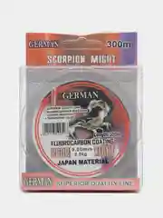 Леска рыболовная GERMAN SCORPION Fluorocarbon  300м